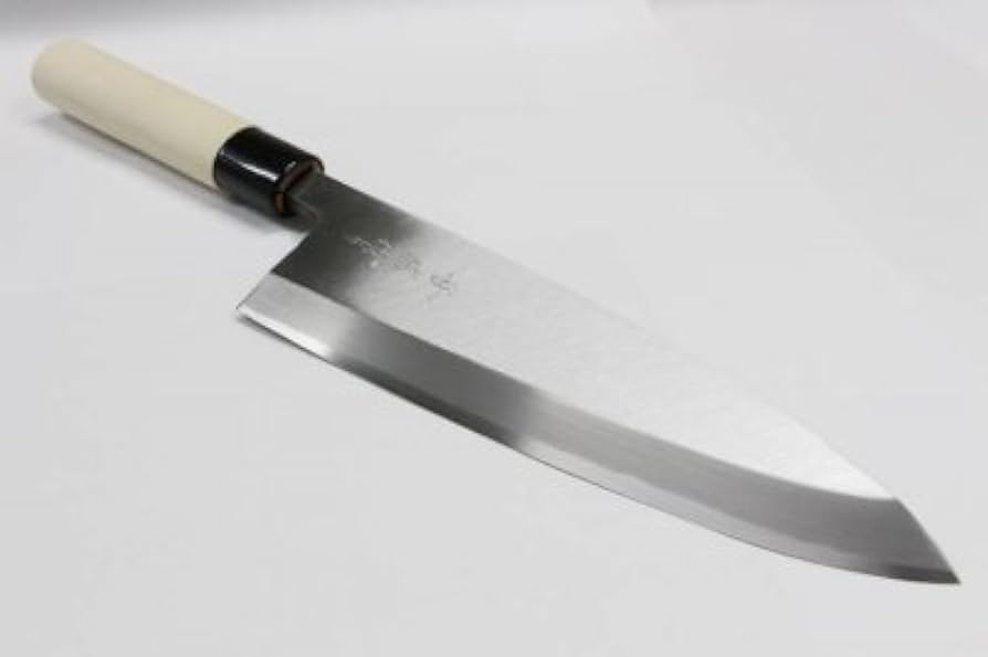 Amazon｜守勝 出刃 210mm 白鋼 Y-210#230223 片刃｜出刃包丁